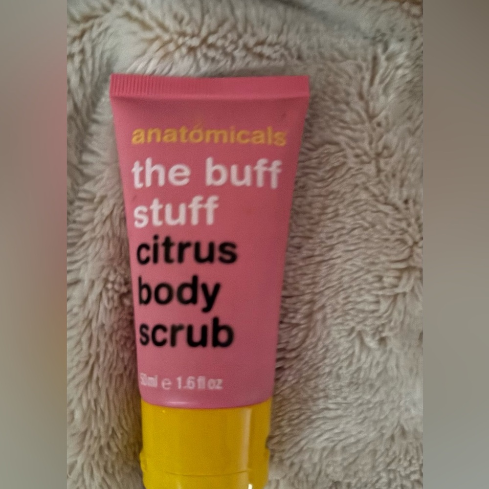 Pink and Yellow Citrus Body Scrub